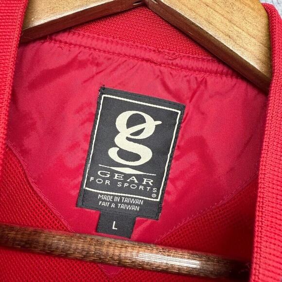 Vintage PGA Tour Windbreaker Jacket Men's Large Red Pullover Embroidered Logo - Picture 7 of 9